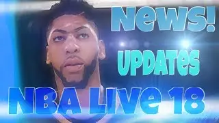 NBA LIVE 18!! GAMEPLAY+SCREENSHOTS!!