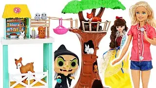 Barbie Pet Clinic Hospital Play! Let's treat sick animals ~ | PinkyPopTOY