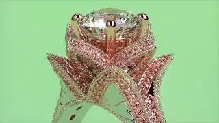 Stunning Ring on Multicolour BG👌🔥  - Visualization - Render