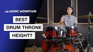 What's the best height for your drum throne? Let's find out.