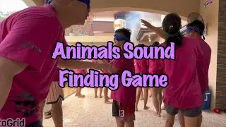 Christmas Games: Animals Sounds Finding (girls vs boys)