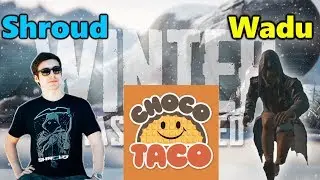 PUBG WINTER MAP THE VIKENDI - Shroud, ChocoTaco & Wadu - New Gun G36C - Snow Ghillie Suit