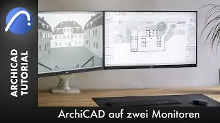 ArchiCAD auf 2 Monitoren darstellen (Mac) - ARCHICAD 24 [Tutorial Deutsch]