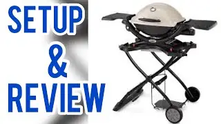 Weber Q1200: Сборка и обзор портативной тележки / Как собрать портативную тележку Weber Q