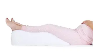 Leg Relaxer - Contoured Leg Wedge Comforting Leg Pillow Support
