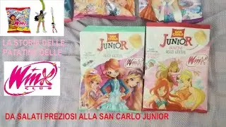 LA STORIA DELLE PATATINE DELLE WINX: Dalla Salati Preziosi alla San Carlo Junior