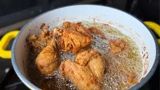  Fry Chicken and Mac and Cheese for dinner 🔥
