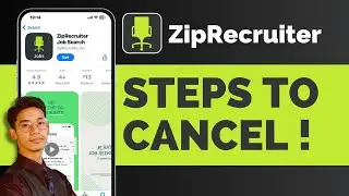 How To Cancel ZipRecruiter !