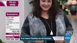 Antthony 2piece Cardigan and Tank Set