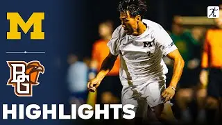 Michigan vs Bowling Green | NCAA College Soccer | Highlights - September 01, 2025