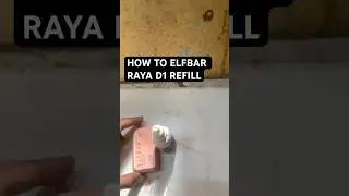 how to change flavour Elfbar raya D1