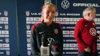 USWNT Training at Dignity Health Sports Park | Interview with Claire Hutton | 2026 Campaign Begins