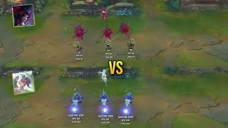 Blood Moon Zyra vs Crystal Rose Zyra Skin Comparison - League of Legends
