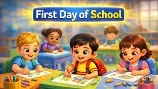 School ka pehla din | First day of school song | kids rhymes 