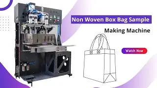 Non Woven Box Bag Sample Making Machine