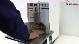 Akiles Diamond 7 Heavy Duty Electric Corner Rounding Machine Demo