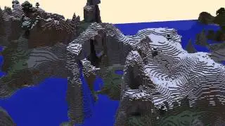 Extreme Hills Cove - Witch Hut - Desert [1.8 Minecraft Seed]