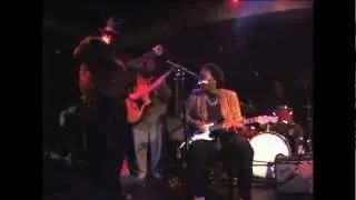 Jimi Hendrix Painting by Larry Blumenstein  Opening at the Cutting Room, NY,  2002,  Part  10