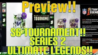 #maddenmobile21 #maddenmobile21s6tournament S6 Tournament+Ultimate Legends Preview| Madden Mobile 21