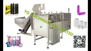 high speed bottle arranging equipment for 100ml chubby Gorilla bottle unscrambler machine