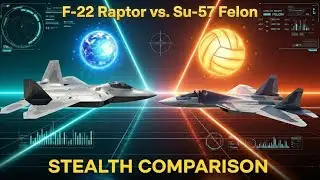 F-22 Raptor vs. Su-57 Felon: Stealth King vs. Maneuverability Monster