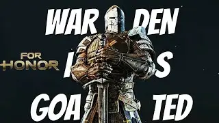 playing WARDEN before he becomes a S-teir Dominion hero | For Honor