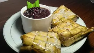 Cara Membuat Ketupat Ketan Santan Khas Minang Sumatera Barat