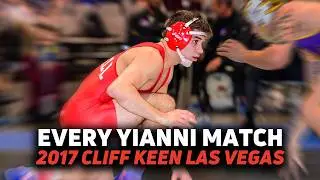 Every Yianni Diakomihalis Match From 2017 Cliff Keen Las Vegas