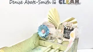 Memorydex Box with Fabulous @ClearScraps  Wood/chipboard DIY file Box