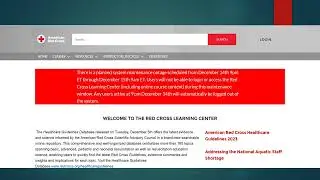 American Red Cross Course Registration Instructions