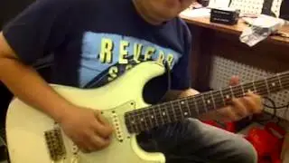 Fender Stratocaster 60s Custom Shop Relic and Messa Boogie Lonestar Demo with Nathanael Wijaya
