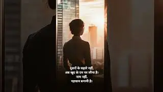 khud ki pahachan                                     #selfmade#womanmotivation#hindiquotes#viral