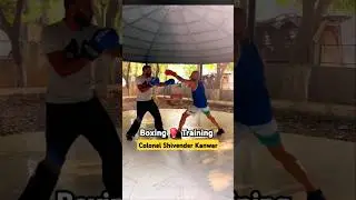 Colonel Shivender Pratap Singh kanwar, Boxing Training|| #indianarmy #parasf #commando