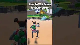How To WIN Every RANKED Game 🏆🤯 #shorts #fortnite