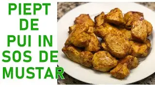 Piept de pui in sos de mustar