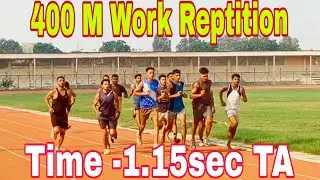400 M Work Reptition Narwana Navdeep stadium Rahul group Time -1.15sec 7988526939