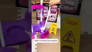 Pediatrician Approved: 3 Ways Cleaning Play Boosts Motor Skills🧠 #toys #childrenstoy #fyp #toddler