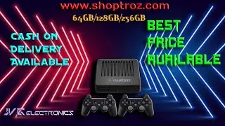 Gamebox G11| 4K Game Box 9.0 | 20000+ Games | PSP/ATARI/NINTENDO ETC. | JVG ELECTRONICS | SHOPTROZ