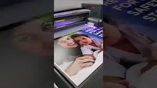Flatbed UV Printing on Glass, Acrylic, Sunboard Leather, Canvas, Fabric, Stainless  #printhead