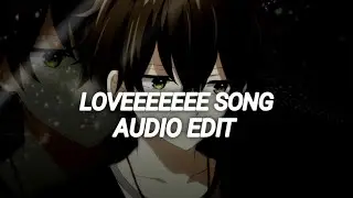 loveeeeeee song  - rihanna ft. future [edit audio]