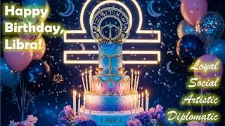 Libra, Happy Birthday! ♎ (A Zodiac Birthday Greeting)