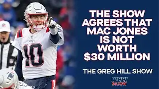 The show has a rare agreement over Mac Jones: he's not worth $30 million