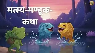 मत्स्यमण्डूककथा - Story of the Fishes & the Frog!