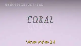 coral - pronunciation + Examples in sentences and phrases