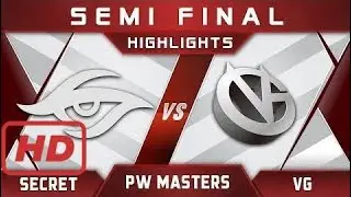 Secret vs VG Semi Final Perfect World Masters 2017 Highlights Dota 2