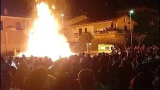 Serracapriola 19 marzo 2023  - ù fèóne- Falò di San Giuseppe