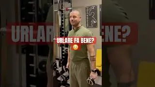 😱 Quanto &egrave; consigliato URLARE mentre ci si allena? #shorts #urlare #gymmotivation