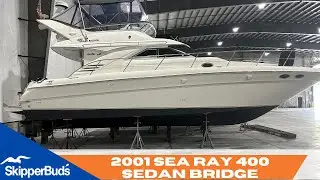 2001 Sea Ray 400 Sedan Bridge Boat Tour SkipperBud's