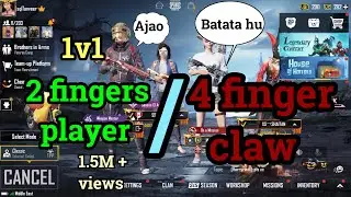 Random Challenge me 1v1 M416 | Pubg mobile | thumb player gyro