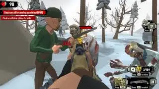 The Walking Zombie 2 - Walkthrough 250 - Lay bait for Yeti